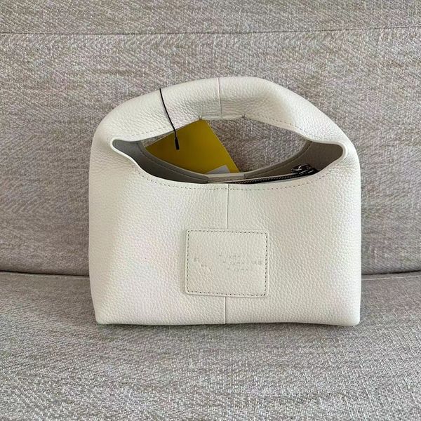 Bolsa de designer Top 10A, bolsa de cesta de vegetais MJ, couro granulado, saco de pó, bolsa de ombro, fabricante de alta qualidade, bolsa para celular de grande capacidade 24 CM Estilo quente