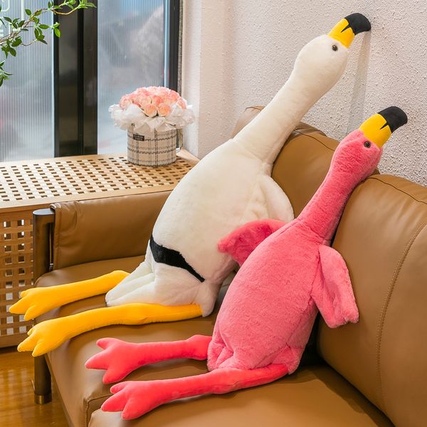 Фламинго бросить подушку плюшевые игрушечные куклы крупноразмерная кукольная кукла.