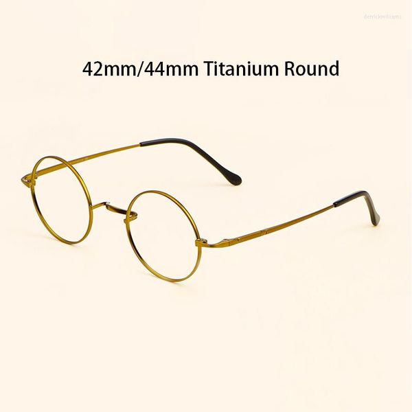 Sonnenbrillen Cubojue Titan Runde Lesebrille Brillengestell Herren Damen Unisex Kleine Schmale Ultraleichte Brille Mit Sehstärke