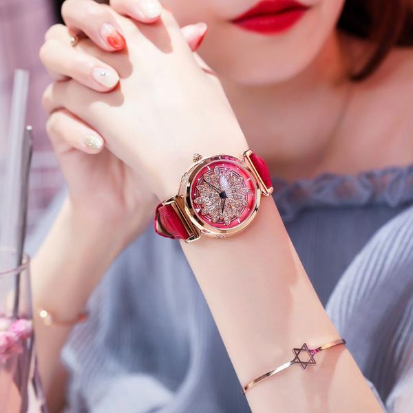 Relógios de pulso 2023 Fortune Watches Ladies Students Trend Moda Women