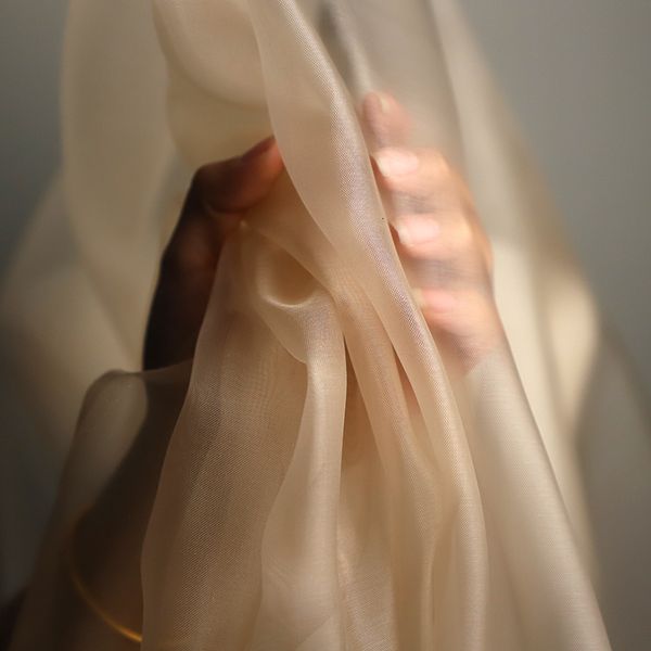 Sonstige Kunst und Handwerk Tüllgewebe Nylon Mesh Garn Meterware für Brautkleider Röcke Nähen Transparente Gaze DIY Mode Dünnes Sommertuch Weich 230412