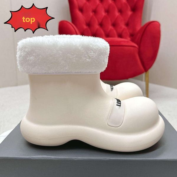 Sapatos de designer de moda mulheres botas de neve 3d impresso sapatos impermeáveis b 23 alen botas curtas botas de tornozelo de inverno feminino