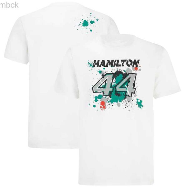 T-shirt da uomo T-shirt F1 Formula One Lewis Hamilton Team Racing Car Stampa 3D Uomo Donna Moda T-shirt O-Collo oversize T-shirt per bambini Top Jersey 3M412