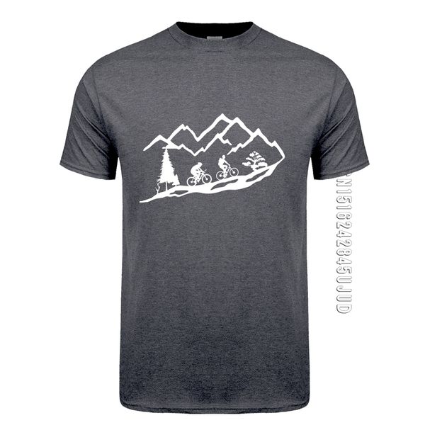 T-shirt da uomo MTB Mountain Bike T-shirt Summer O Neck Cotton Cool T-shirt Regalo di compleanno Tshirt Tee Unisex Mans 230411