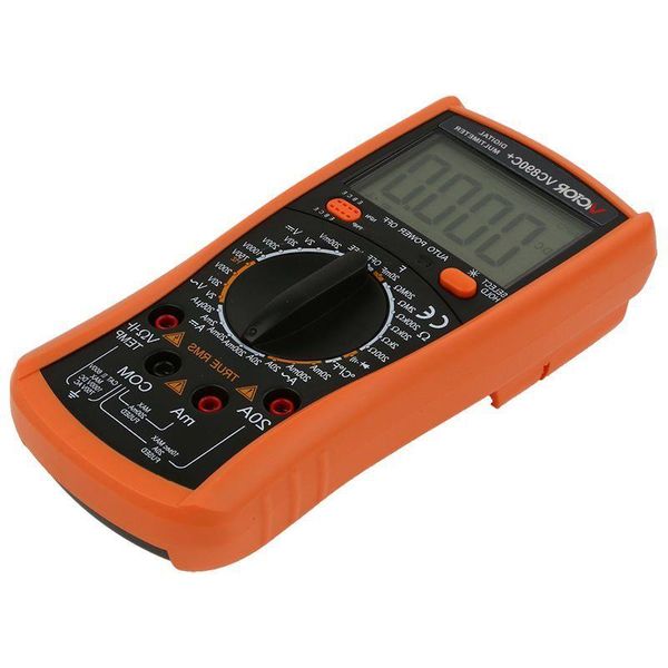 Freeshipping VC890C LCD-Transistor-Display Abtastrate 3-mal/s Digitalmultimeter 20000uF Kondensatorunterstützung Aregr