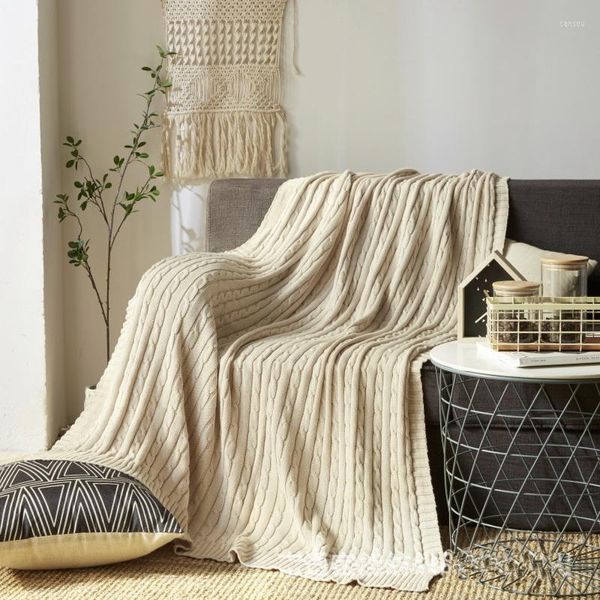 Cobertores Junwell 120x180cm algodão Blanket Throt Wholesale Plaids