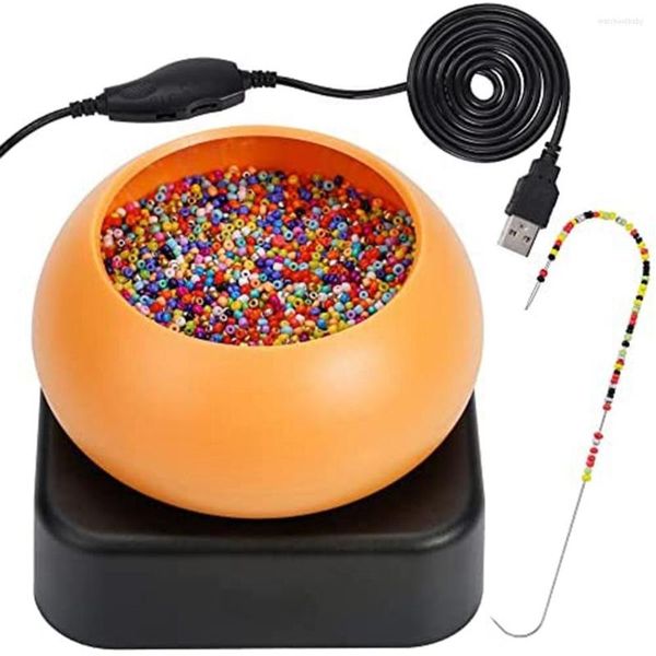 Chaves de martelo de martelo de barreira elétrica Spinner Speed ​​Speed ​​Loader Bowl com agulhas de base para jóias DIY