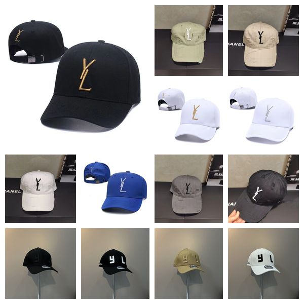 Yeni Tasarımcı Snapbacks Şapkalar Ayarlanabilir Beyzbol Top Marka Unisex Buck Hat Mektubu Pamuk Nakış Snapback takılmış Beanies Hat Dış Hava Spor Kapağı Karışımı Sipariş