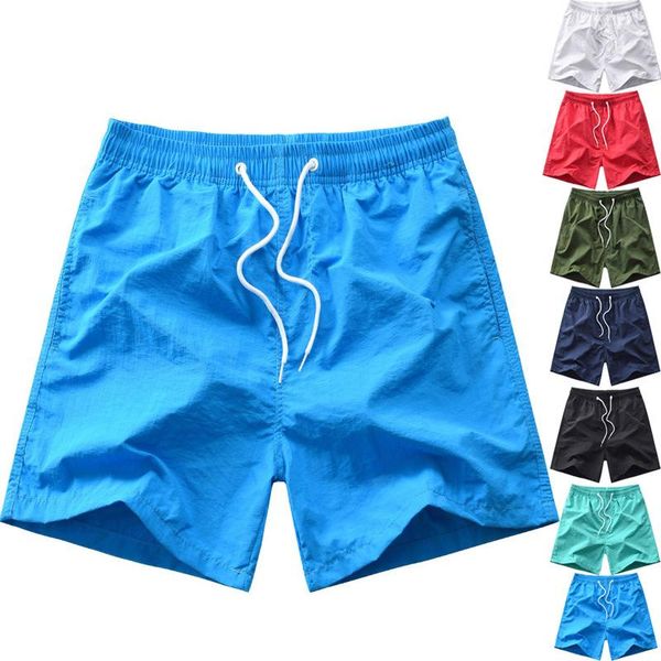 Shorts masculinos verão muitos pequenos cavalos academias casuais ginástica fitness sportswear masculino, treinamento, treinamento rápido, seco de praia de praia calças curtas