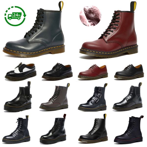 Designer clássico botas de luxo de homens mulheres botas de plataforma de inverno triplo preto branco escuro marinho marrom homens mulheres tornozelo sapatos curtos neve ao ar livre tênis quentes