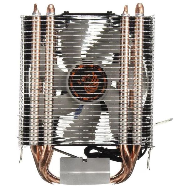 Новый радиатор процессора с 4 тепловыми трубками для Intel LGA 1150 1151 1155 775 1156 для AMD Vdksx