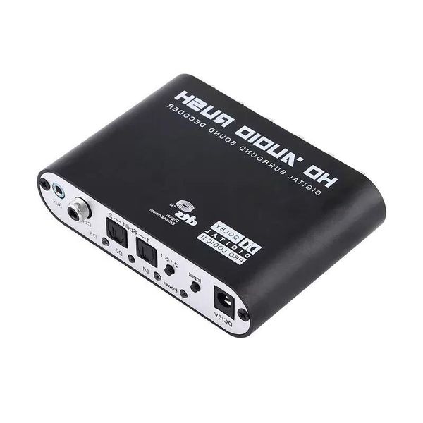 Audiokabel Anschlüsse SPDIF Koaxial zu 51/21 Kanal AC3/DTS Audio Decoder Gear Surround Sound Rush für PS3 STB DVD-Player HD Xbox Gmnj