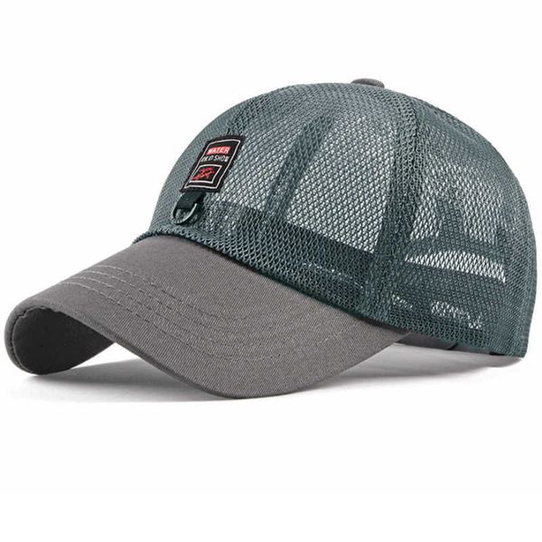 Caps de bola HT2217 Menino Mulheres Cap primavera Summer Baseball respirável Cap unissex Solid ajustável Mesh Mesh Cap casual Baseball Hapt Cap P230412