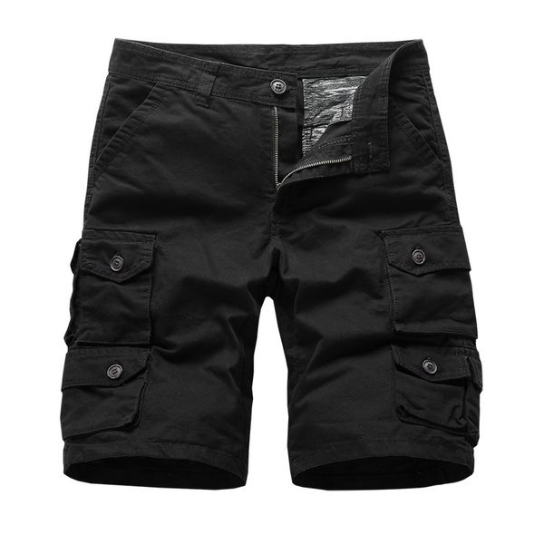 Herren Shorts Sommer Cargo Shorts Herren Lose Shorts Kampfanzug Multi Pocket Praktische Militärische Taktische Herren Shorts 30-38 230412