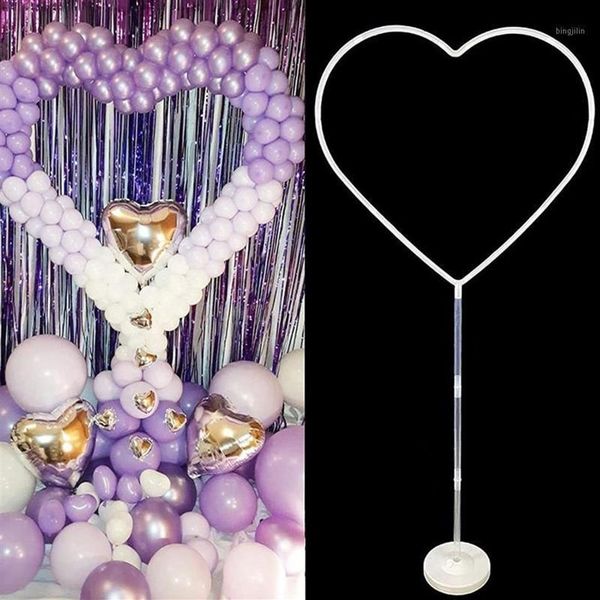 Decorazione per feste Matrimonio Palloncino Stand Palloncini Colonna Staffa Strada principale a forma di cuore Cielo Cerchio Decor Accessori Supporto260N