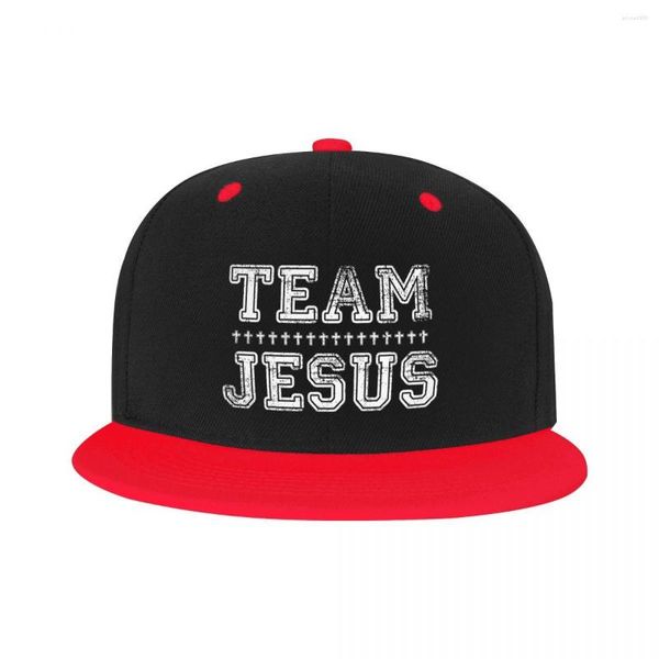 Ball Caps Cool Team Gesù Hip Hop Baseball Cap Women Men Personalized Snapback adulto Cristianity Fad Dad Hat Outdoor