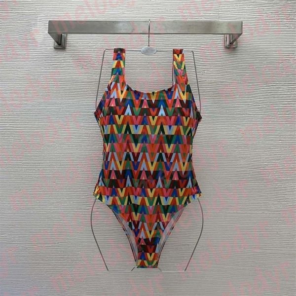 Designer Bodysuit Swimwear Sexy Backless One Piece Swimwear Acolchoado Apertado Biquíni Férias Banheira Suit304H