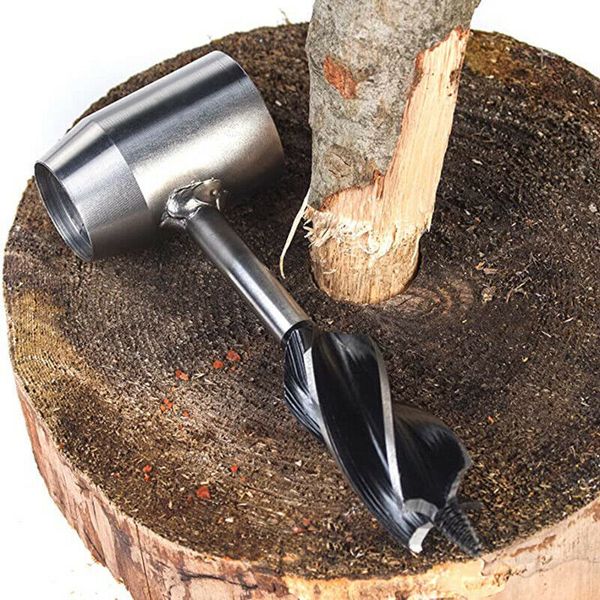 Torce elettriche Torce Bushcraft Auger Wrench Sopravvivenza esterna Trapano a mano Attrezzo per attrezzi Sport Jungle Artigianato Accessori da campeggio 230411