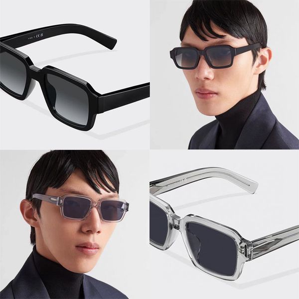 НОВЫЕ дизайнерские солнцезащитные очки высокого качества SPR02ZF. Модные мужские и женские высококачественные люнеты для защиты глаз. Пляжная вечеринка. Джентльмен за вождением в оригинальной коробке.