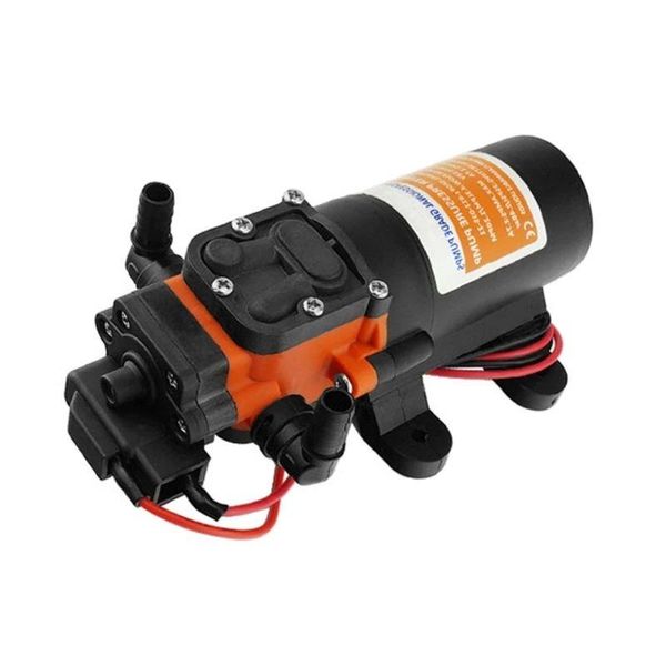 12 V DC Mikro-Membranpumpe, selbstansaugende Pumpe, Sprühmotor, 2 Kammern, positive Verdrängung, Wohnwagen/Wohnmobil/Boot/Marine