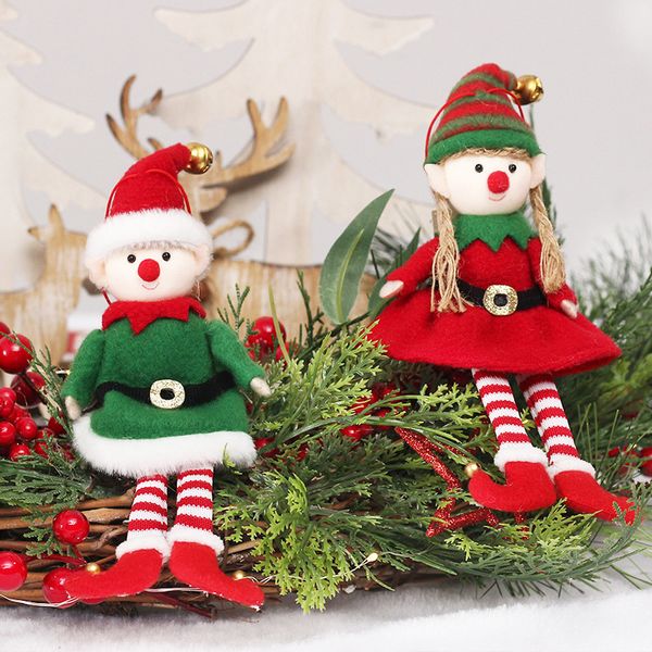 Giocattoli per bambini Decorazioni natalizie Bambole di peluche Bambole Regalo di Natale Peluche Vacanza Regalo creativo Peluche all'ingrosso Grande sconto in magazzino