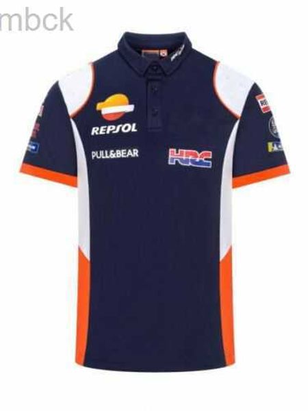 Мужские футболки 2020 Moto GP Motorcycle Dirt Bike Jersey HRC Repsol для рубашки Honda Polo Team Racing Team Racing футболки S-XXL 3M412