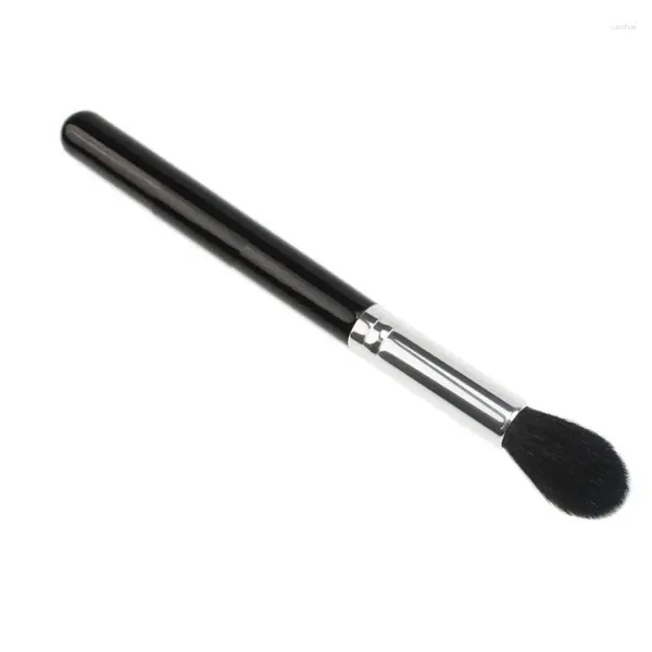 Pincéis de maquiagem 2/1 Pcs Cônico Marcador Perfeito Profissional Individual Rosto Pincel Cosmético Preto Com Alça Rosa