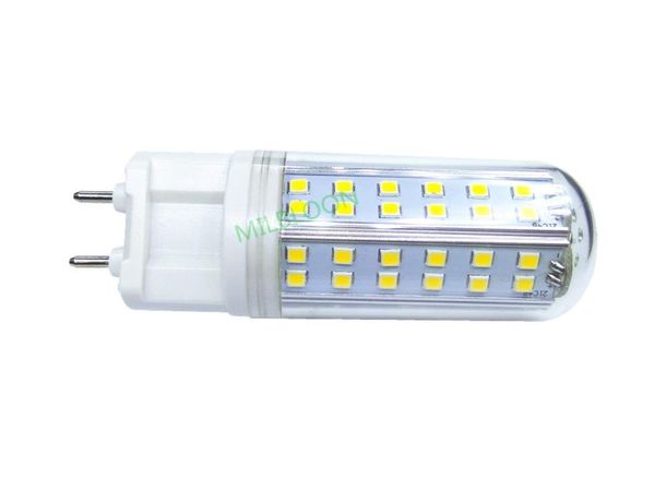 Bulbos 85V-265V G12 LED BULLBA DE HILGHA DE REVISÃO DE 220V DE 220V Lâmpada de milho 110V 2835SMD 84Beadsled