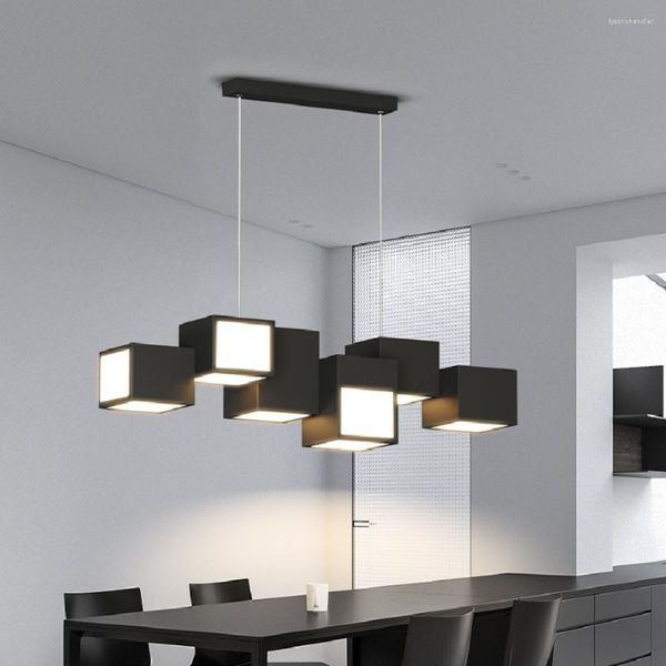 Lampadari Lampada a sospensione a LED Origine Personalità Decorazione di arte moderna per cucina Sala da pranzo Luci viventi