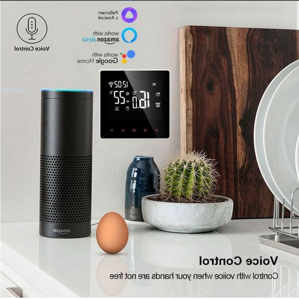 FreeShipping WiFi Smart Thermostat Elektrische Fußbodenheizung Wasser/Gas Kessel Temperatur Fernbedienung für Google Home Alexa Mhboj