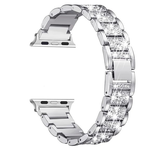 Assista Bands Jewelry Chain Strap for Watch Band 40 41mm 44mm 42mm 38mm LOOP BRACELETE DIAMENTO SIGNEDRESS SERES