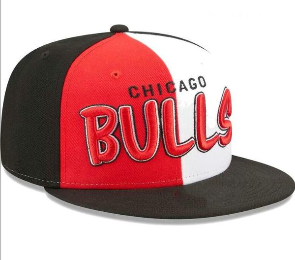 Chicago''Bulls''Ball Caps 2023-24 Unisex Mode Baumwolle Baseball Snapback Männer Frauen Sonnenhut Stickerei Frühling Sommer Kappe Großhandel A21