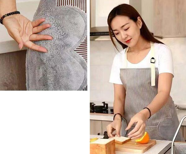 Aventais de alta qualidade cozinha a avental cozinheira à prova de óleo à prova d'água, babadores com bolsos para mulheres de café Chef Chef Coffee Bar Cleaning
