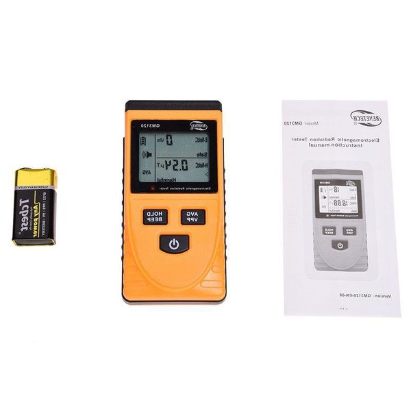 Freeshipping GM3120 Digital Detector de Radiação Eletromagnética Medidor Dosímetro Tester 1 pedido Ahshj