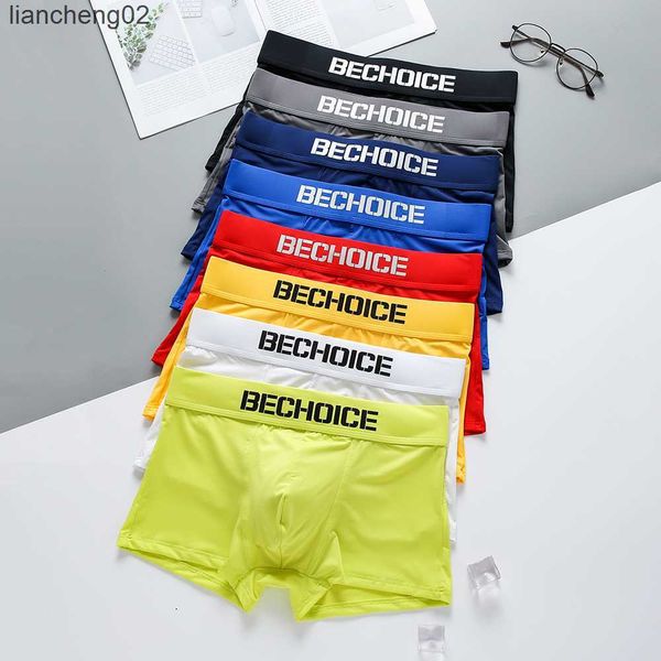 Cuecas dropshipping moda homens simples cuecas moda homens sexy cueca confortável algodão masculino boxer cuecas novas colheitas de chegada w0412