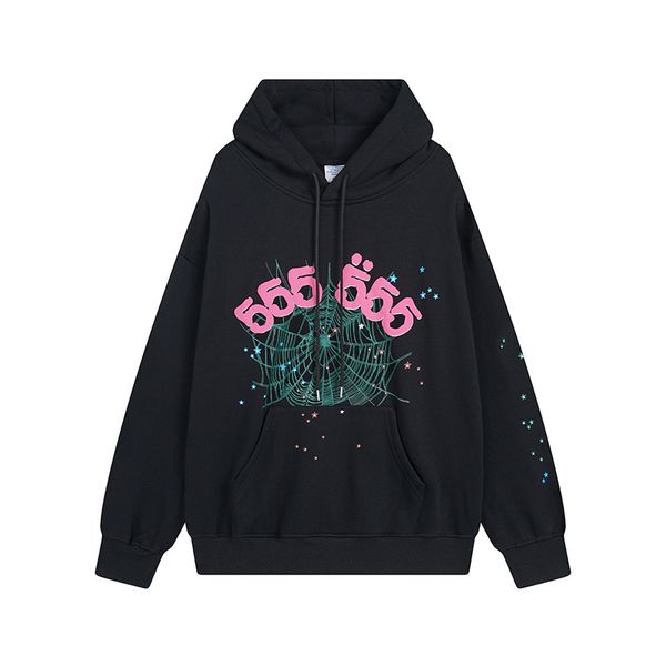 Spider Hoodie Herren Sweatshirts 555555 Hoodie Sp5der Pink Hoodies Hoody Print Designer Hoodie Web Pullover S-XL Hoodies Sweatshirts Young Thug Spider Hoodie