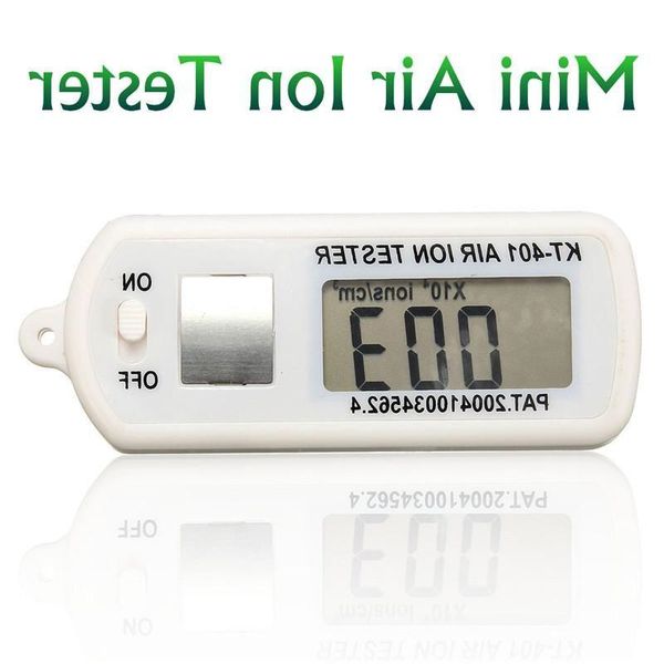 Freeshipping novo melhor qualidade ar ion tester medidor contador-ve íons negativos com para pico máximo segurar nova chegada rlajd