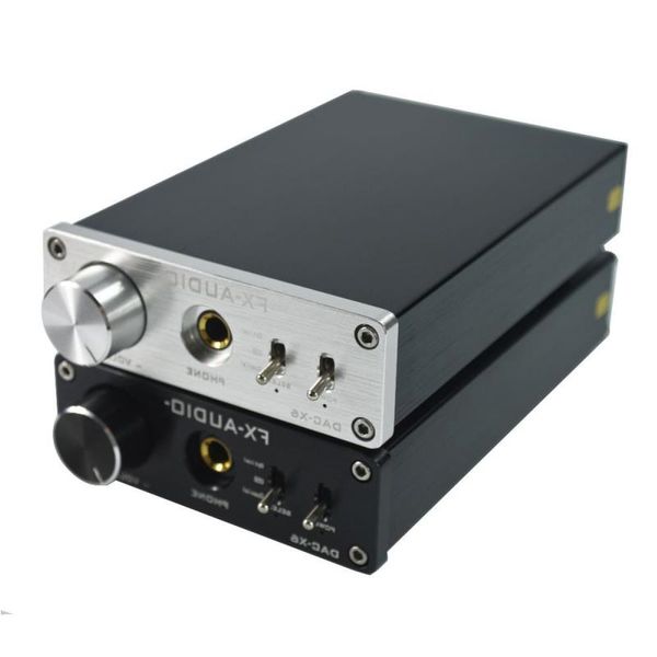 Freeshipping FX-AUDIO DAC-X6 HiFi 20 Digital Audio Decoder DAC Entrada USB / Coaxial / Saída Óptica RCA / Amplificador de fone de ouvido 24Bit / 192KHz D Xaxh