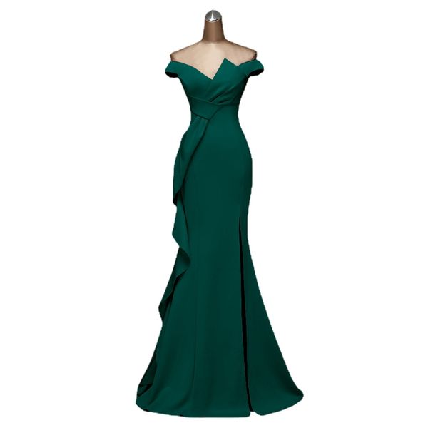 Bellissimi nuovi abiti da sera color caramella abito gree Abiti da ballo formali sirena vestidos de fiesta de noche abito da donna elegante