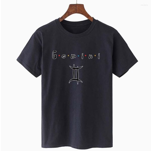 T-shirt da uomo T-shirt da uomo 2023 Estate Girocollo Manica corta Top Casual Comodo Tee Constellation Stampa All-match Abbigliamento Magliette