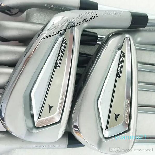 Herren-Golfschläger JPX 921 Golf-Eisen-Set 4–9 P G Rechtshänder-Eisenschläger R/S Stee- oder Graphitschaft 44