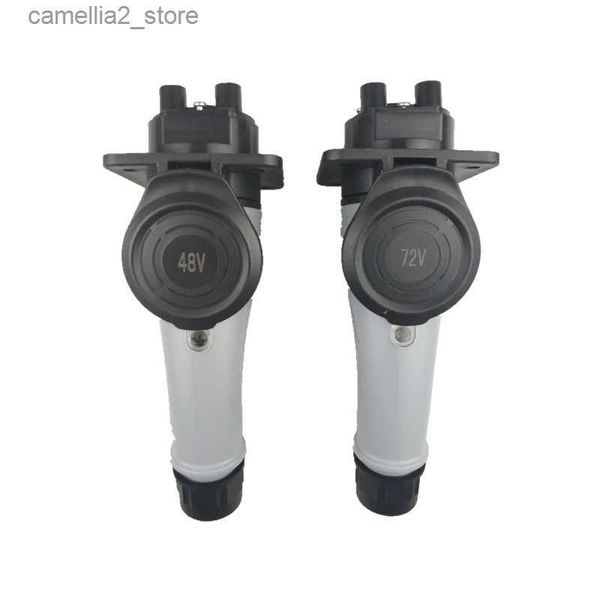 Acessórios para veículos elétricos LVTONG mashell EAGLE Carrinho de golfe elétrico Ônibus turístico elétrico Car Charging Gun Power Plug Acessórios de tomada 48V 72V 60A Q231113