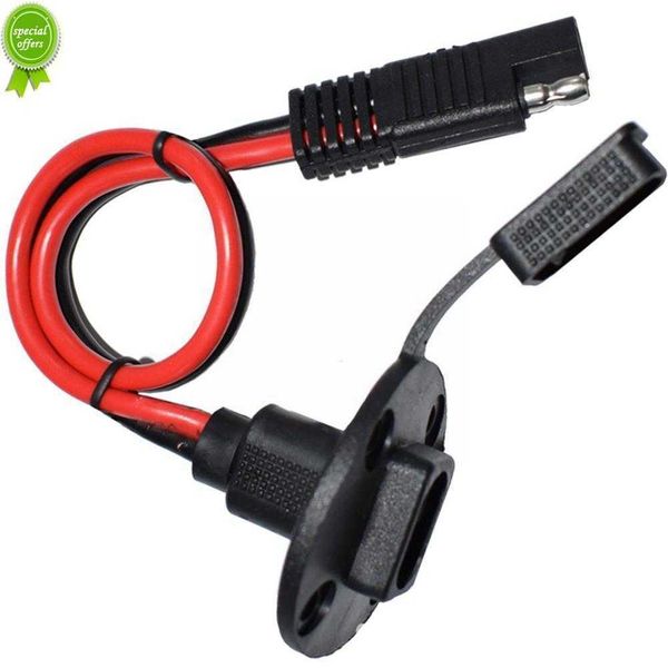 Novo cabo 10AWG SAE 2 pinos Desconectar rapidamente o painel de extensão do cabo de extensão do cabo de parafuso para painéis solares Battrey Motorcycles BA W5B3