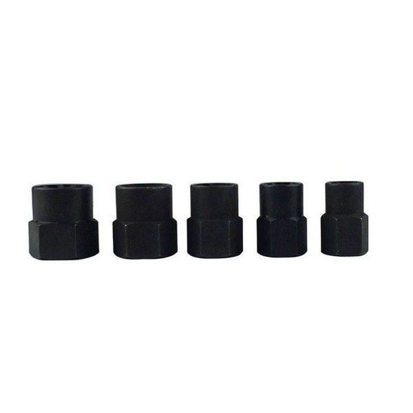 Freeshipping 11pcs removedores de parafuso de porca conjunto 9-19mm parafuso de roda de travamento porca extrator de torção conjunto de soquete de rosqueamento kit de ferramentas manuais com bo fbij