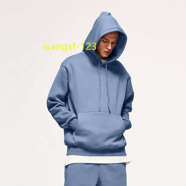 INFLATION 350 GSM Fleece Blank Hoodies einfarbig Großhandel für schwere, übergroße Herren-Hoodies