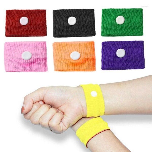 Handgelenkstütze 2 STÜCKE Krankheitsband Anti Übelkeit Auto Wasserflugzeug Boote Armband Relief Anti-Bewegungsriemen Wiederverwendbar Einstellbar