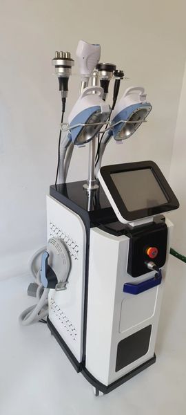 Máquina de modelagem corporal de congelamento de gordura Melhor venda Máquina de emagrecimento de criolipólise a vácuo de cavitação RF com estimulação muscular elétrica