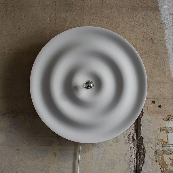 Wandleuchte Nordic Minimalist Light Round Dekoration LED Wandleuchte für Esszimmer Villa Living E27 Leuchte