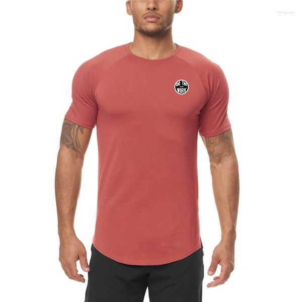 Herren T-Shirts Multicolor Sommer Kurzarm Sport Shirt Hochwertige Fitnessbekleidung Herren Fitness Casual Atmungsaktives T-Shirt Sportbekleidung