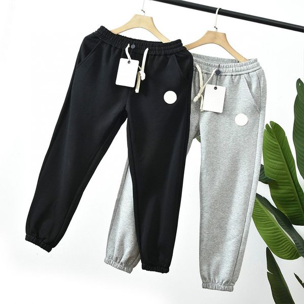 Designer-Herrenhose, neue Produkte, Monclair-Stickerei, Herren-Temperament, modische Freizeithose, warme, schlanke, vielseitige Leggings, modische, lässige Kordelzug-Jogginghose